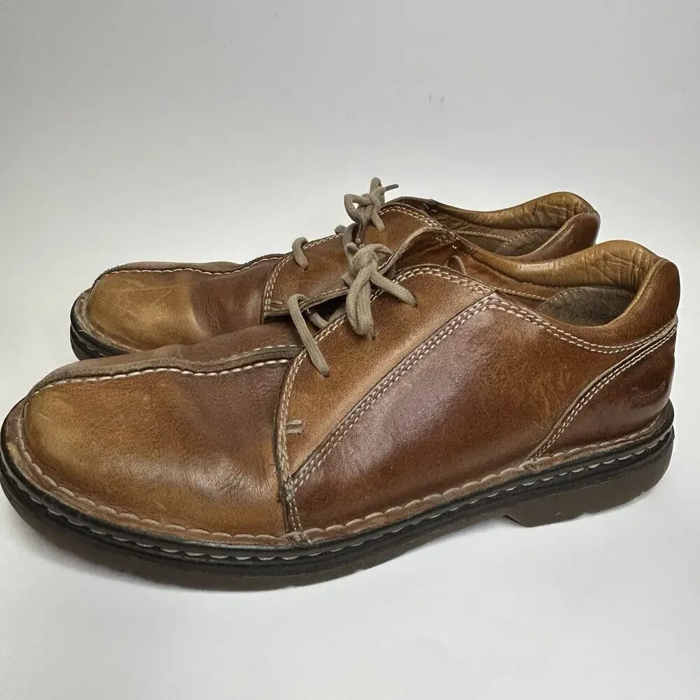 Dr. Docs Martens 8B16 Ripley Split Toe Leather Lace Up Oxfords Mens Size 11 Vtg